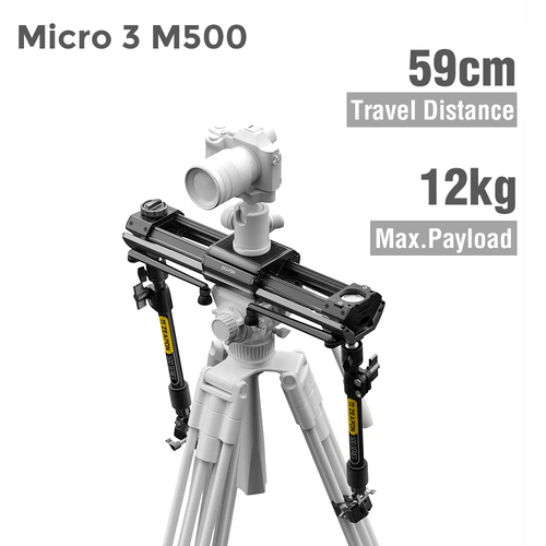 Zeapon Micro 3 M500 Manual Slider 59cm Running Length 12KG Payload