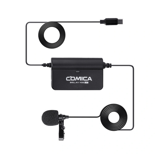 Comica Multi-functional Single Lavalier USB Type-C for Smartphone & Camera