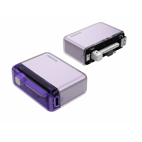 Shargeek Flow Mini Power Bank 5800mah - Vivid Purple