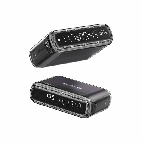 Shargeek Starship Seer 10000mAh Power Bank - Black