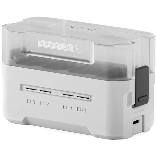 Tilta Portable Charging Station for NP-FZ100 (4 Channel) - Off White