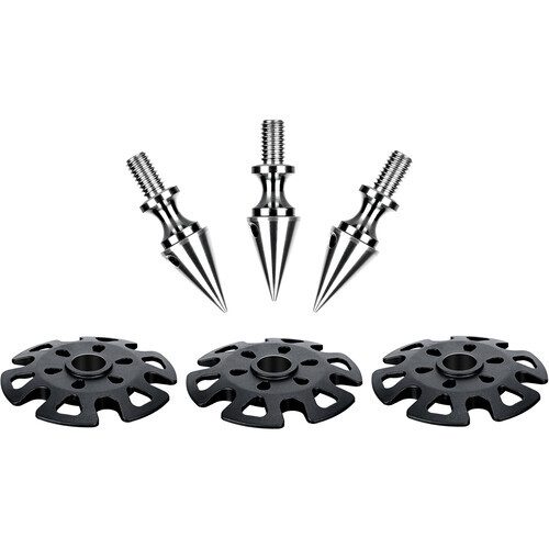 Leofoto TFW Sand/Snow Tripod Shoes With Spike (Set of 3) 