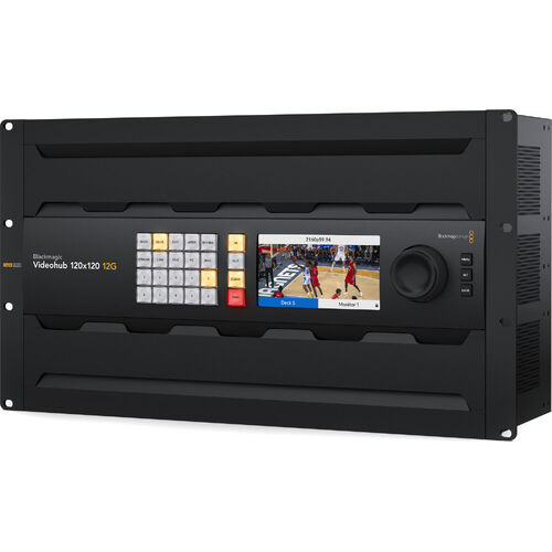 Blackmagic Design Videohub 120x120 12G Zero-Latency Video Router