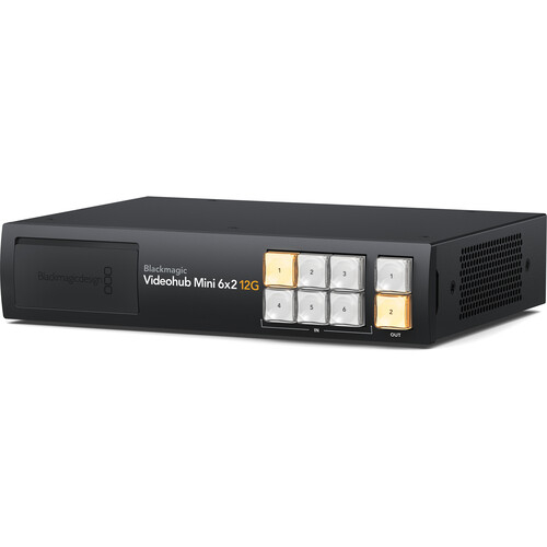 Blackmagic Design Videohub Mini 6x2 12G Router
