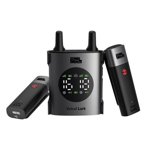 Pixel Voical Lark UHF Wireless Microphone (2TX + 1RX Kit)